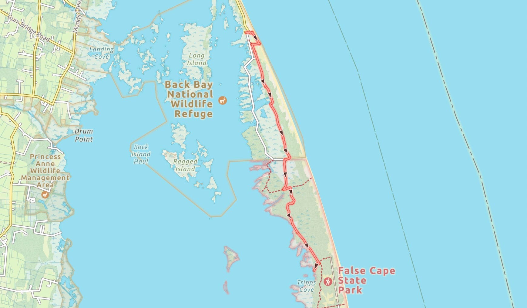 False Cape State Park