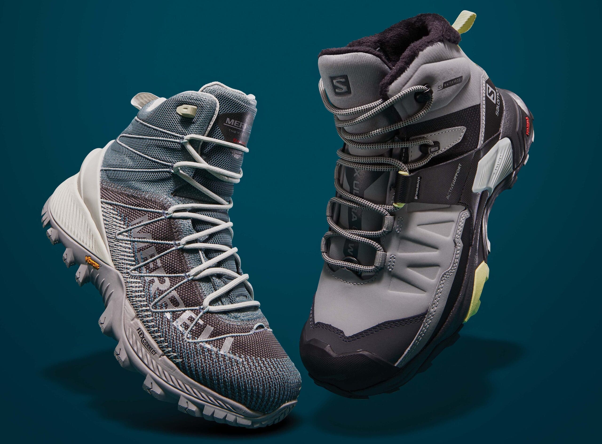 Merrell Thermo Rogue 3 and Salomon X Ultra 4 Mid winter boots