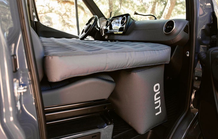 Luno Van Front Cab Air Mattress