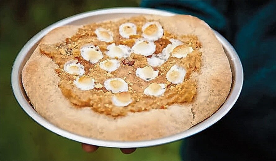 Sweet Potato Pizza Pie