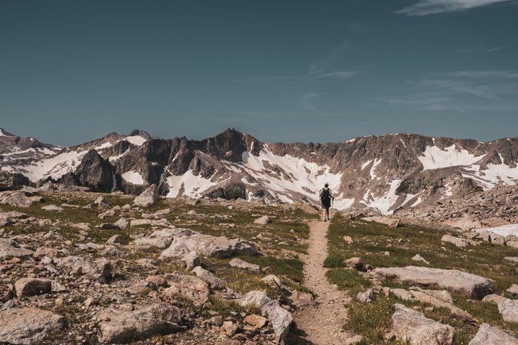 Paintbrush Divide in the Tetons