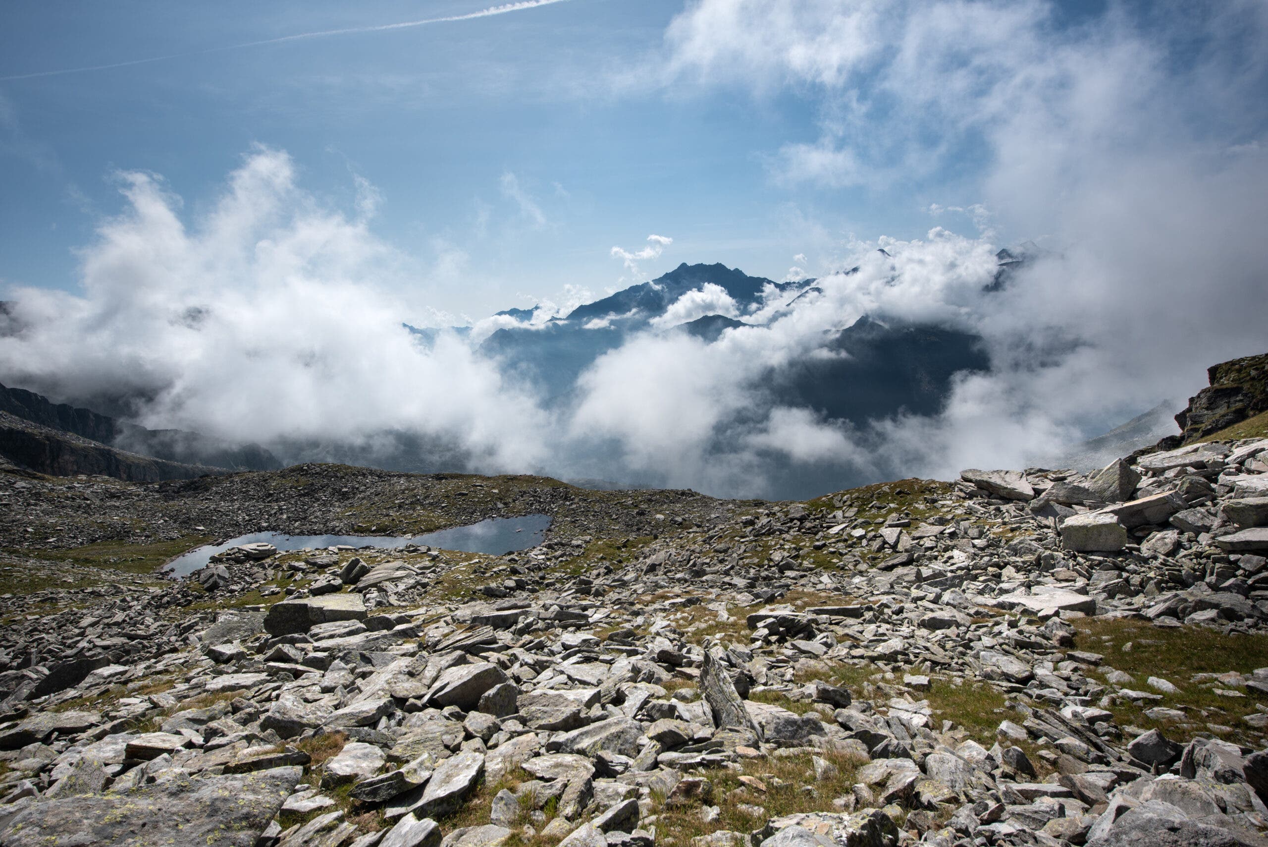 hiking to Colle del Turlo, Valsesia