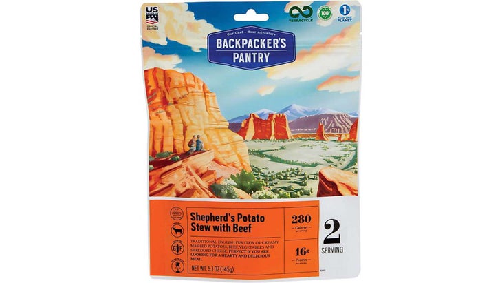 Backpacker’s Pantry Shepherd’s Potato Stew With Beef