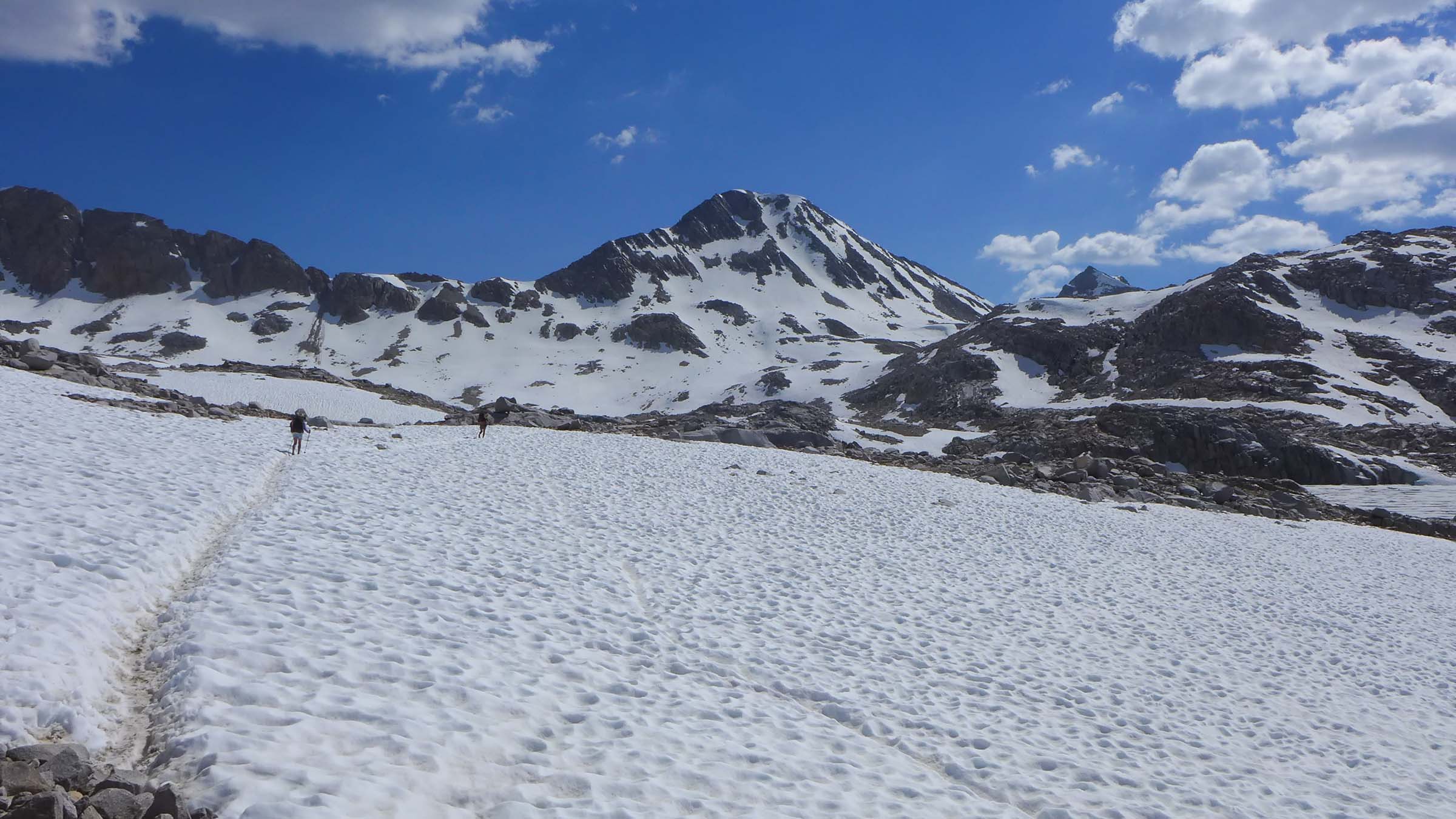 Snow on Muir Pass