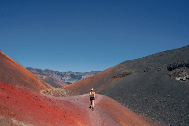 Sliding Sands Trail in Haleakalā National Park