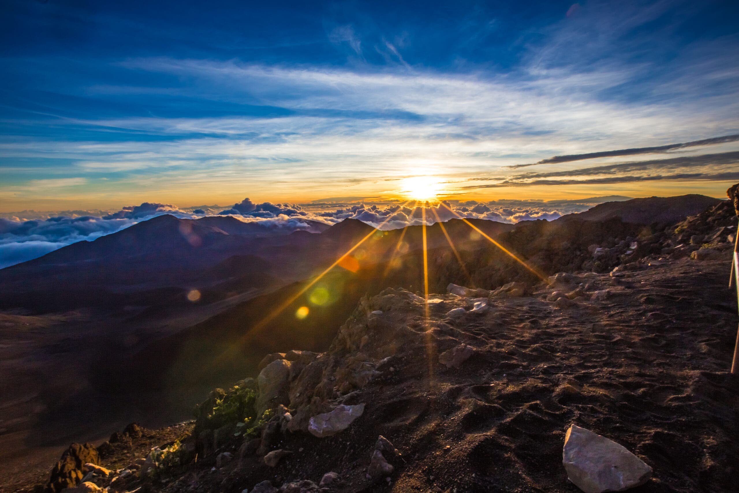 Haleakalā crater sunrise