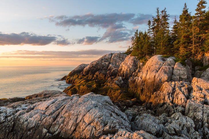 coastline of Isle au Haut, Acadia National Park