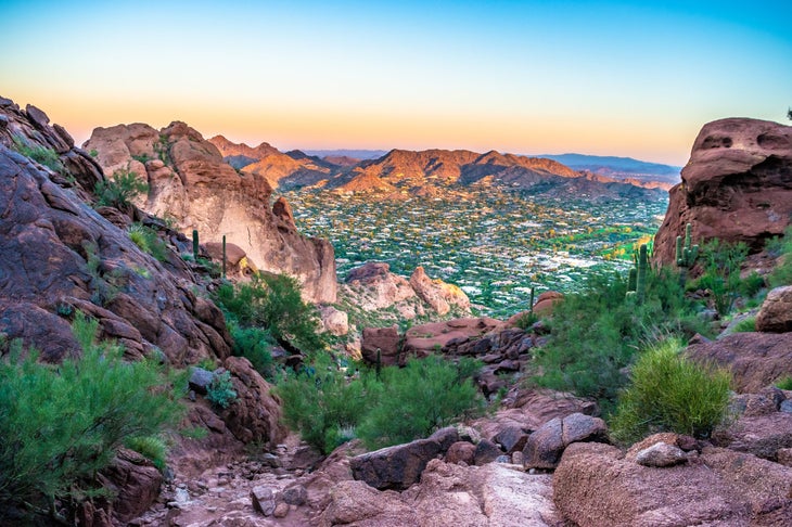 Sunrise at Camelback Mountain