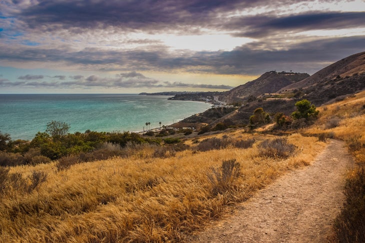 Corral Canyon trail