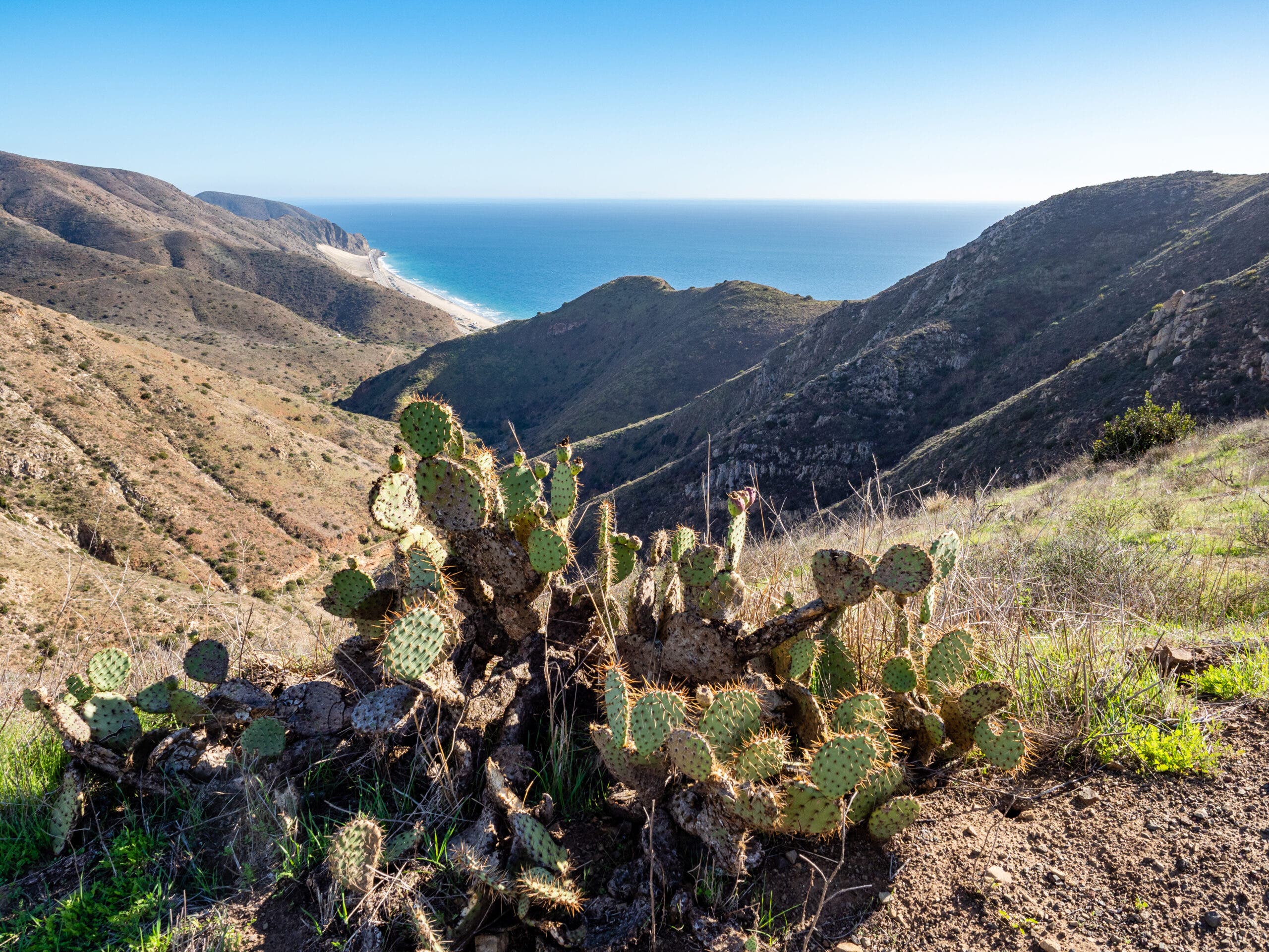 View from Mugu Peak Trail