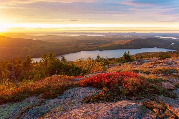 Blue Hill Overlook on Cadillac Mountain