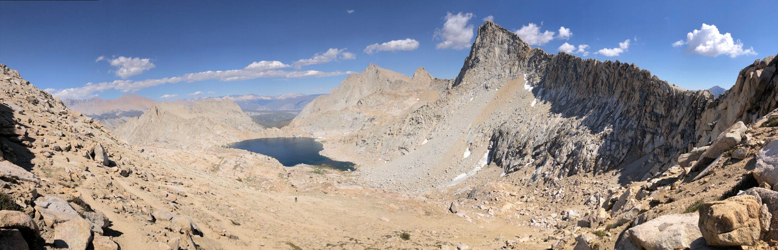 looking out at the high Sierra