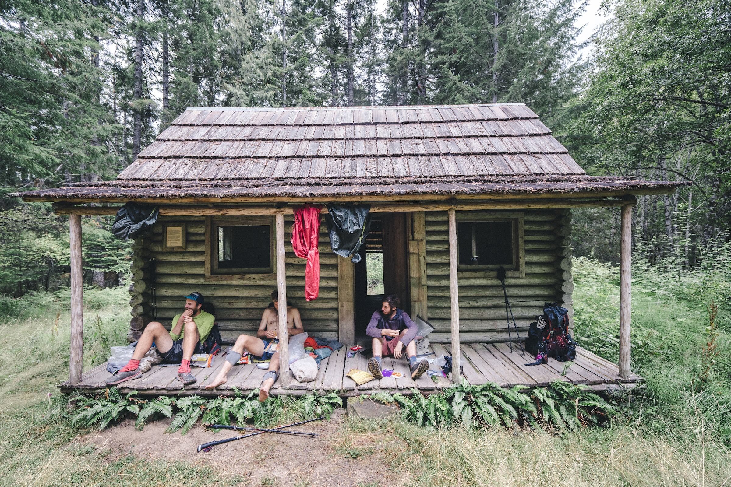 Thanks to the work of Olympic National Park’s historic preservationists in the Pacific Northwest, backcountry shelters like this one are sprinkled throughout the mountains