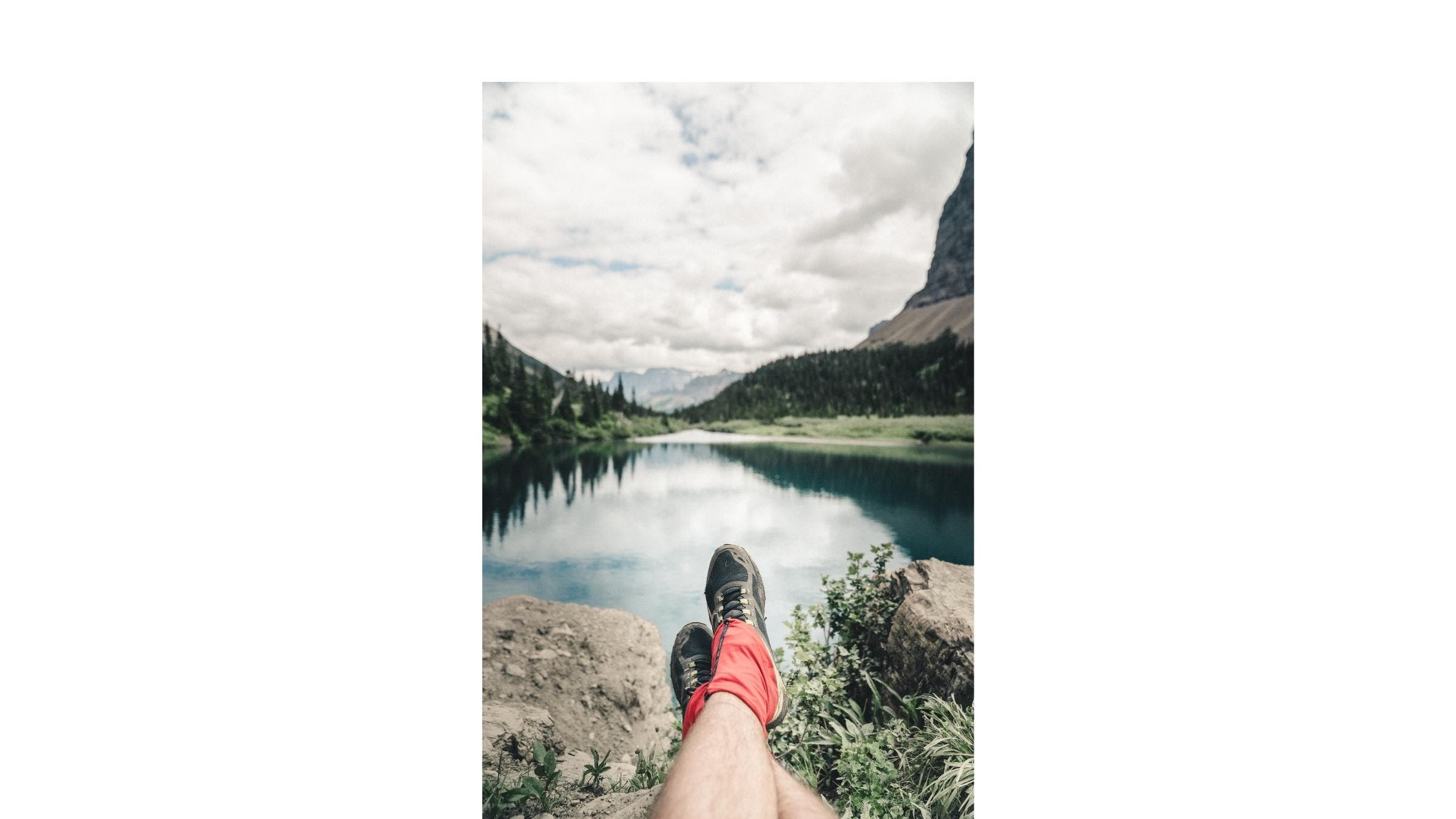 A scenic shot of Glacier National Park.