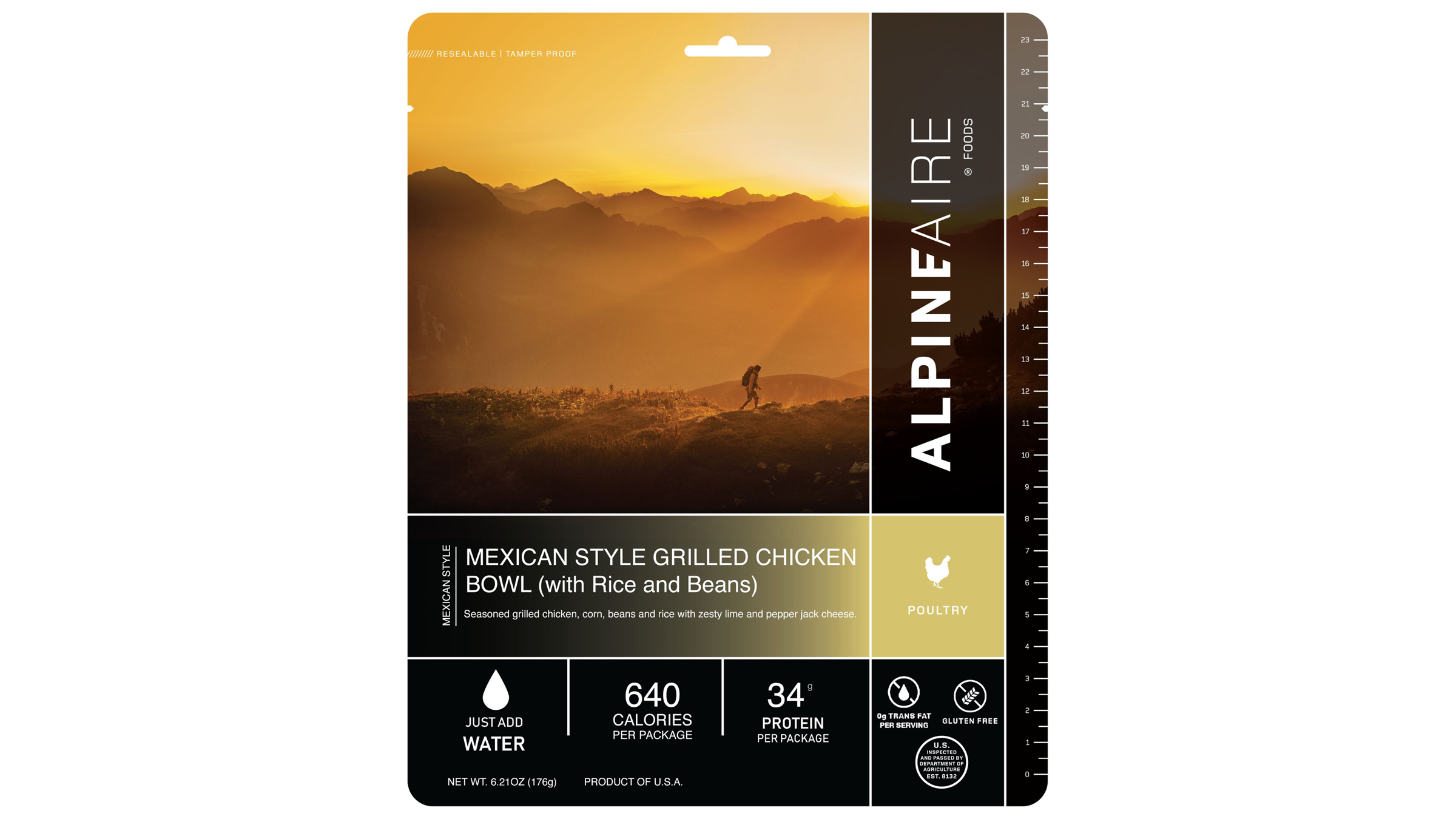 AlpineAire Rice Mexican Style Gilled Chicken Bowl