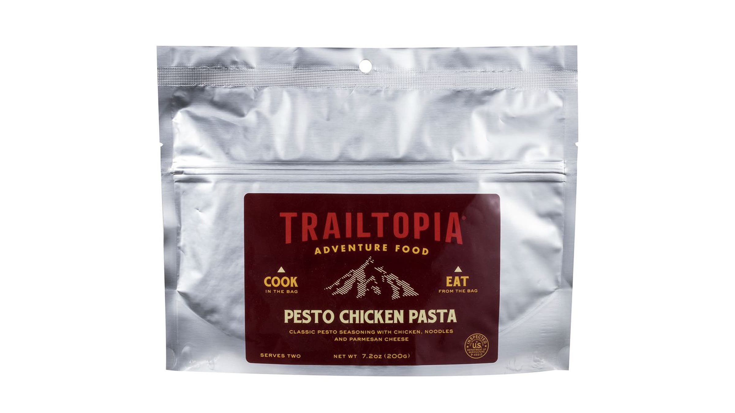 Trailtopia Pesto Chicken Pasta