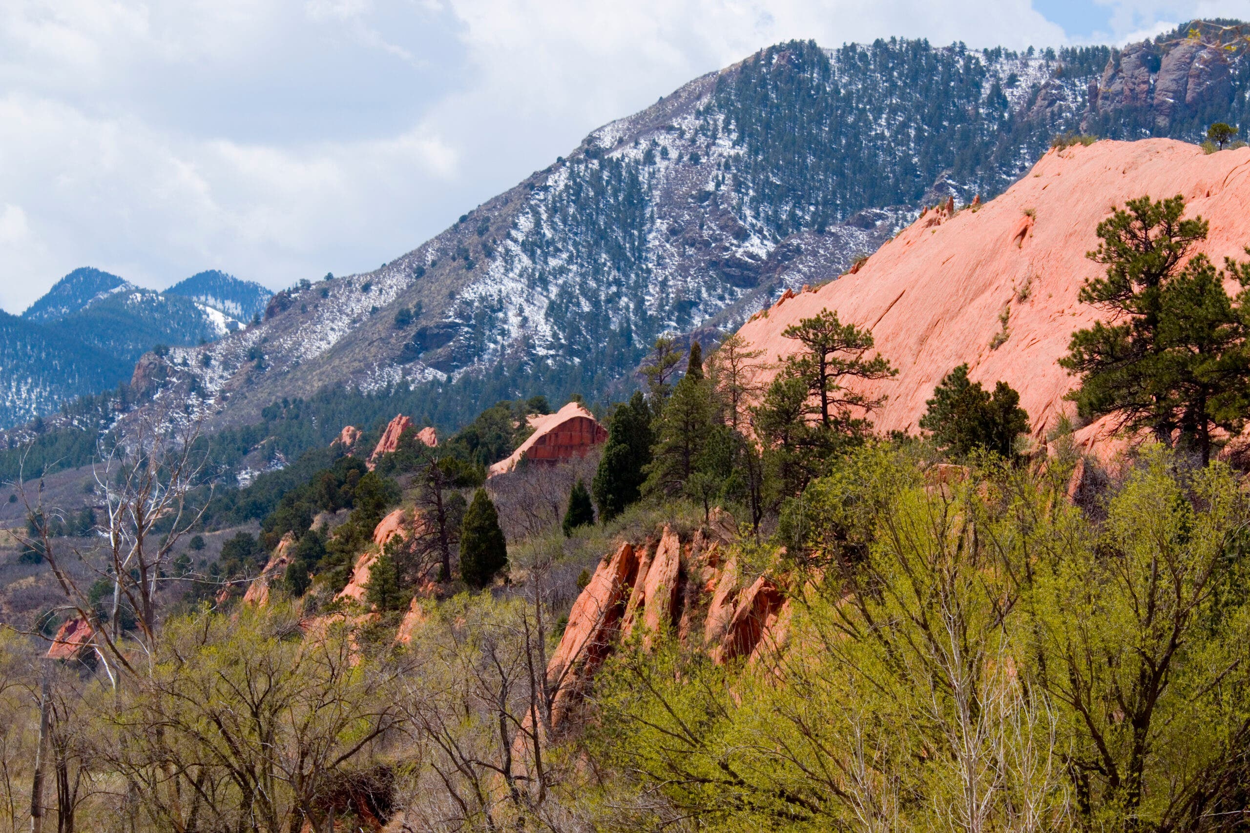 Rock Quarry on Rock Canyon Trail in Red Rock Open Space Park