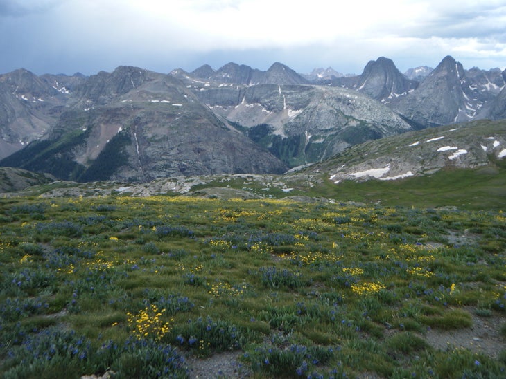 Highland Mary Lakes trail