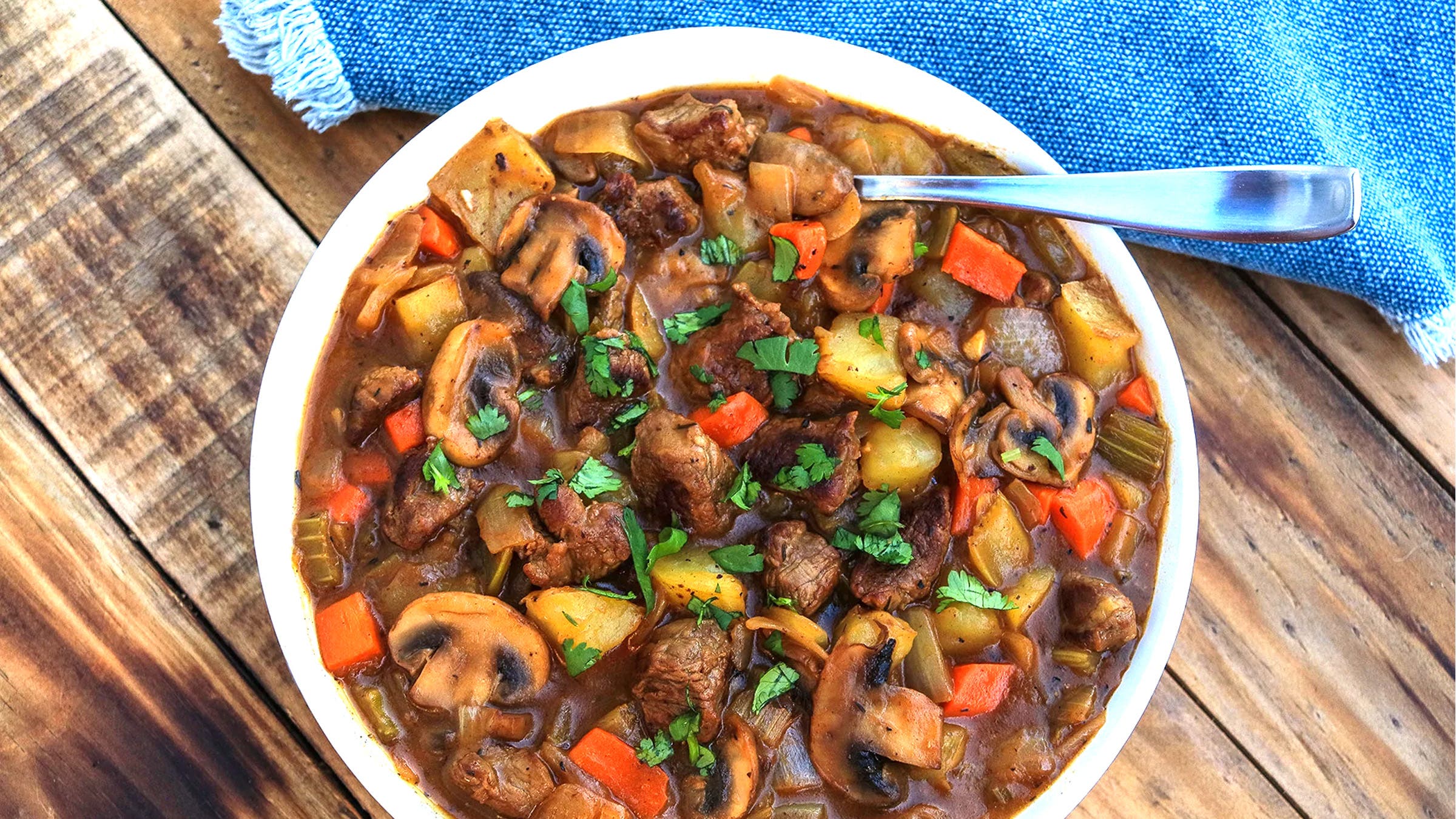 Stowaway Gourmet's Lamb Bourguinon