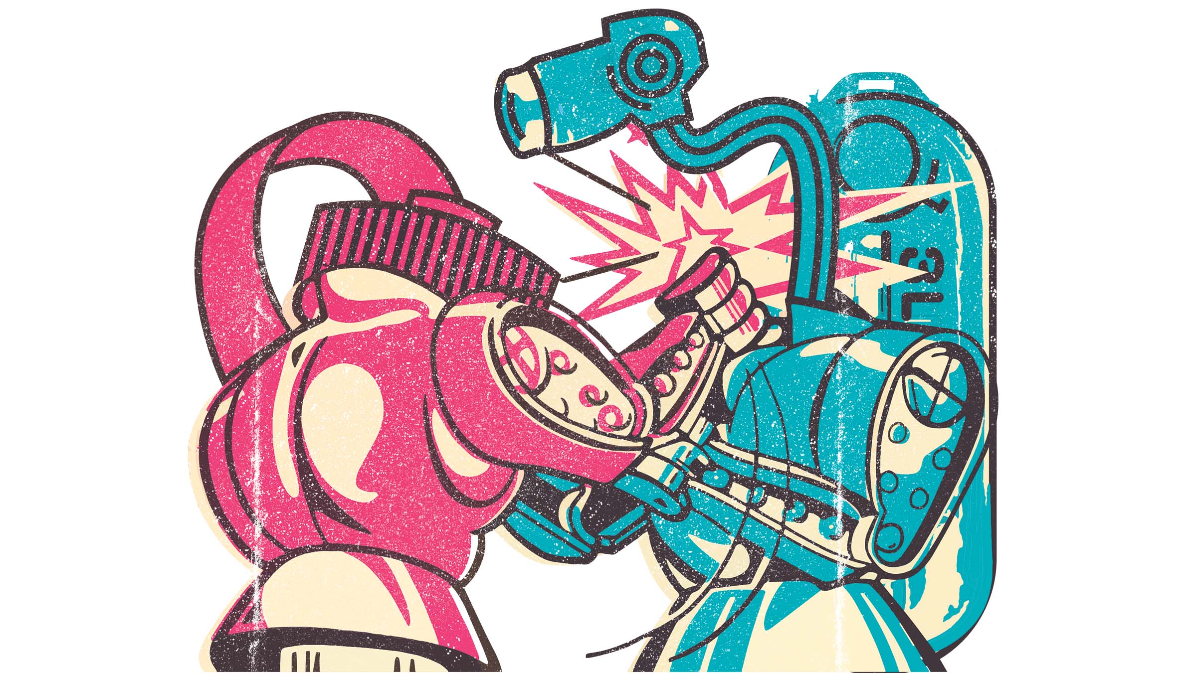 Water bottle fighting bladder