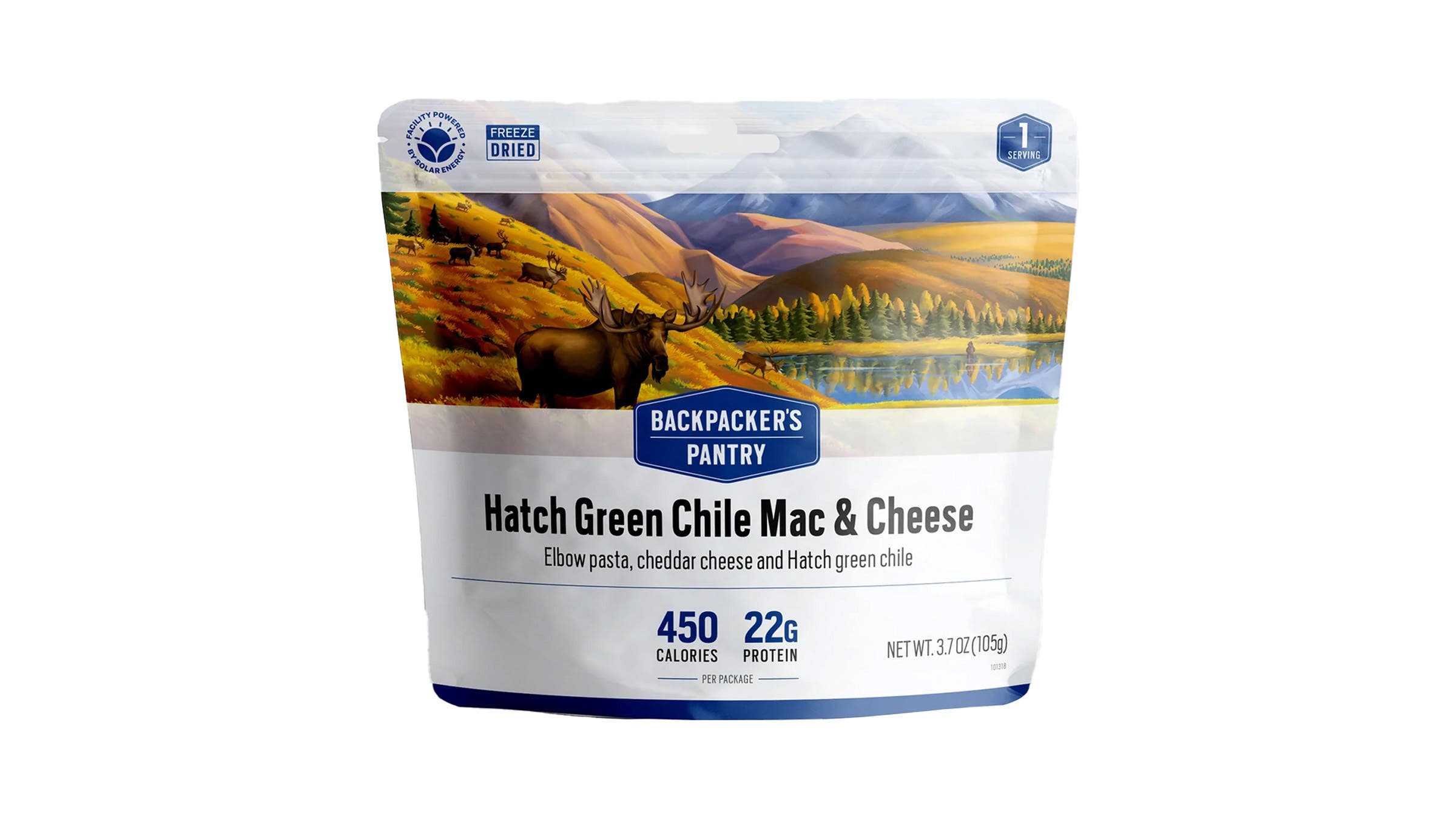 Backpacker’s Pantry Hatch Green Chile Mac & Cheese