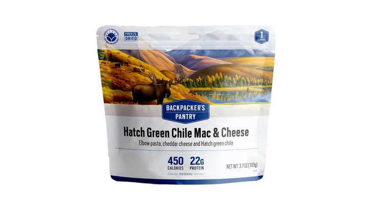 Backpacker’s Pantry Hatch Green Chile Mac & Cheese