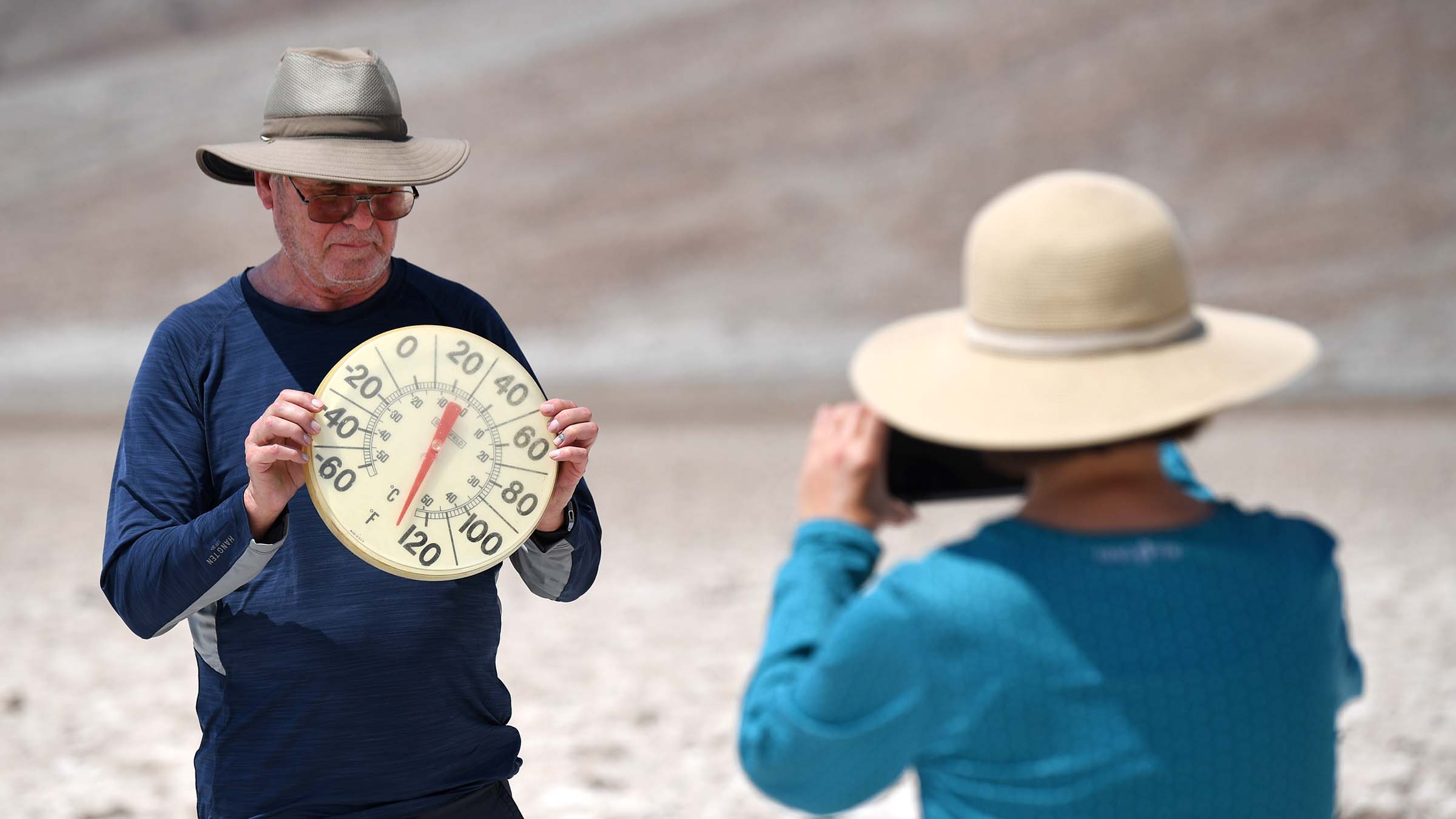 thermometer in death valley