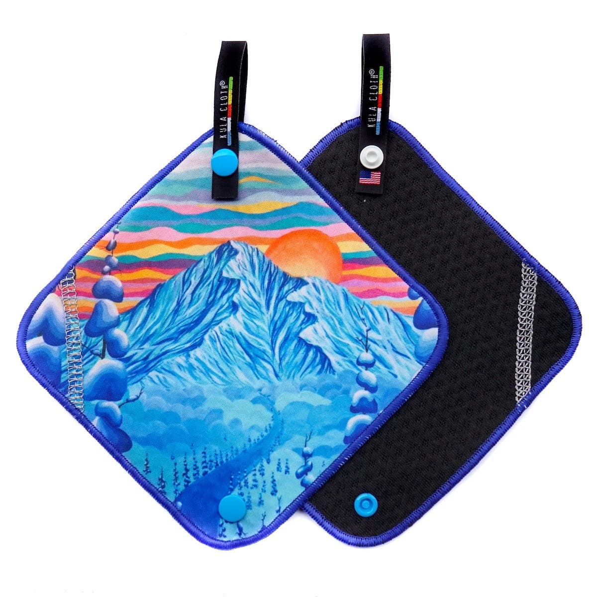 kula cloth with mountain design