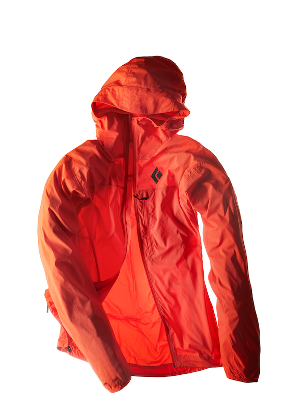 Misty Mountain Ultralight Unisex Packable Rain Jacket- Red