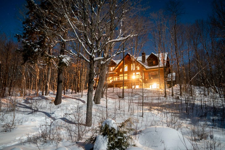 Kenauk Nature Reserve chalet