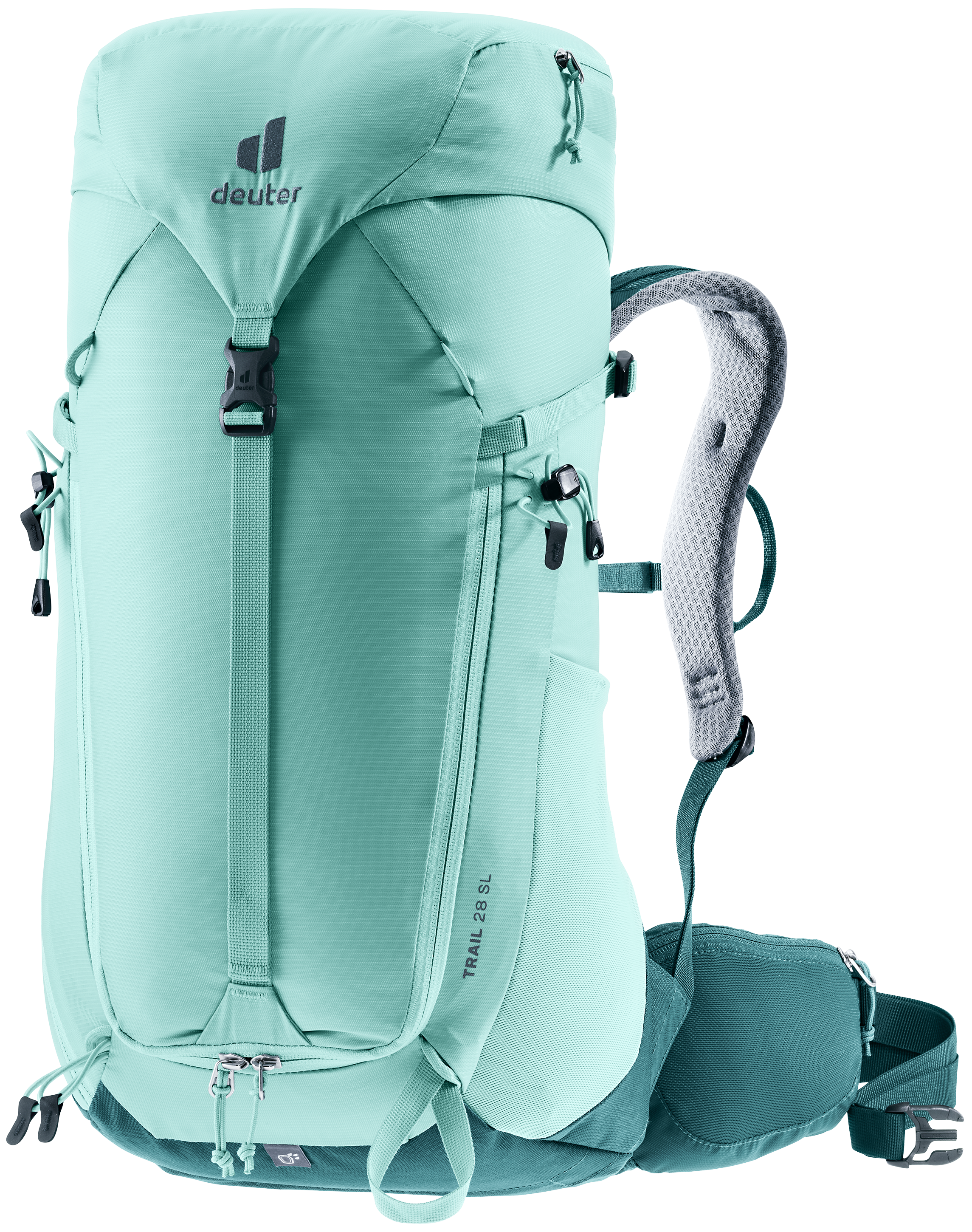 The deuter Trail 28 SL in Glacier/Deep Sea