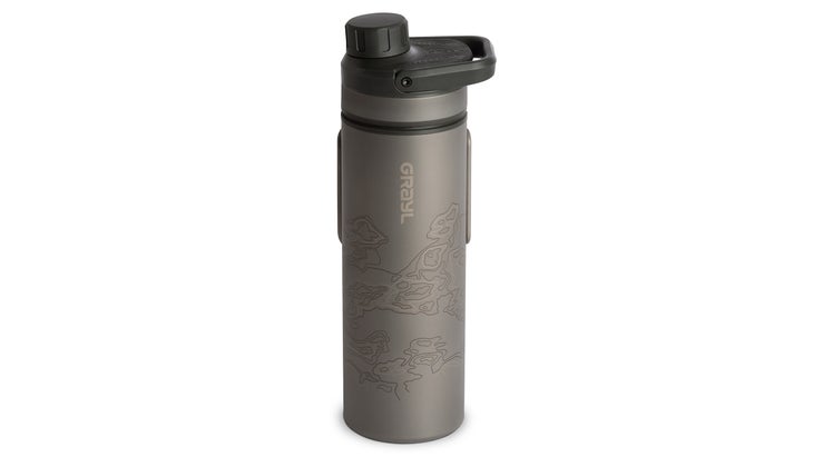 Grayl UltraPress Ti Water Filter & Purifier Bottle