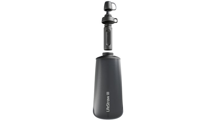 LifeStraw Peak Collapsible Squeeze 1L Bottle with Filter