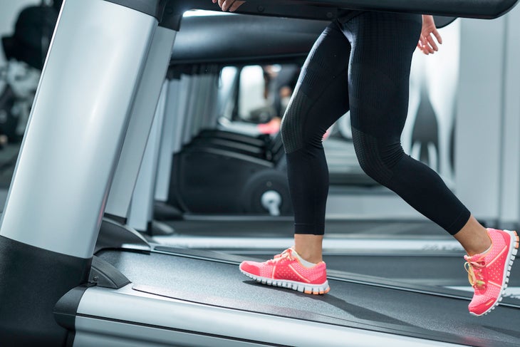 Incline Treadmill Running