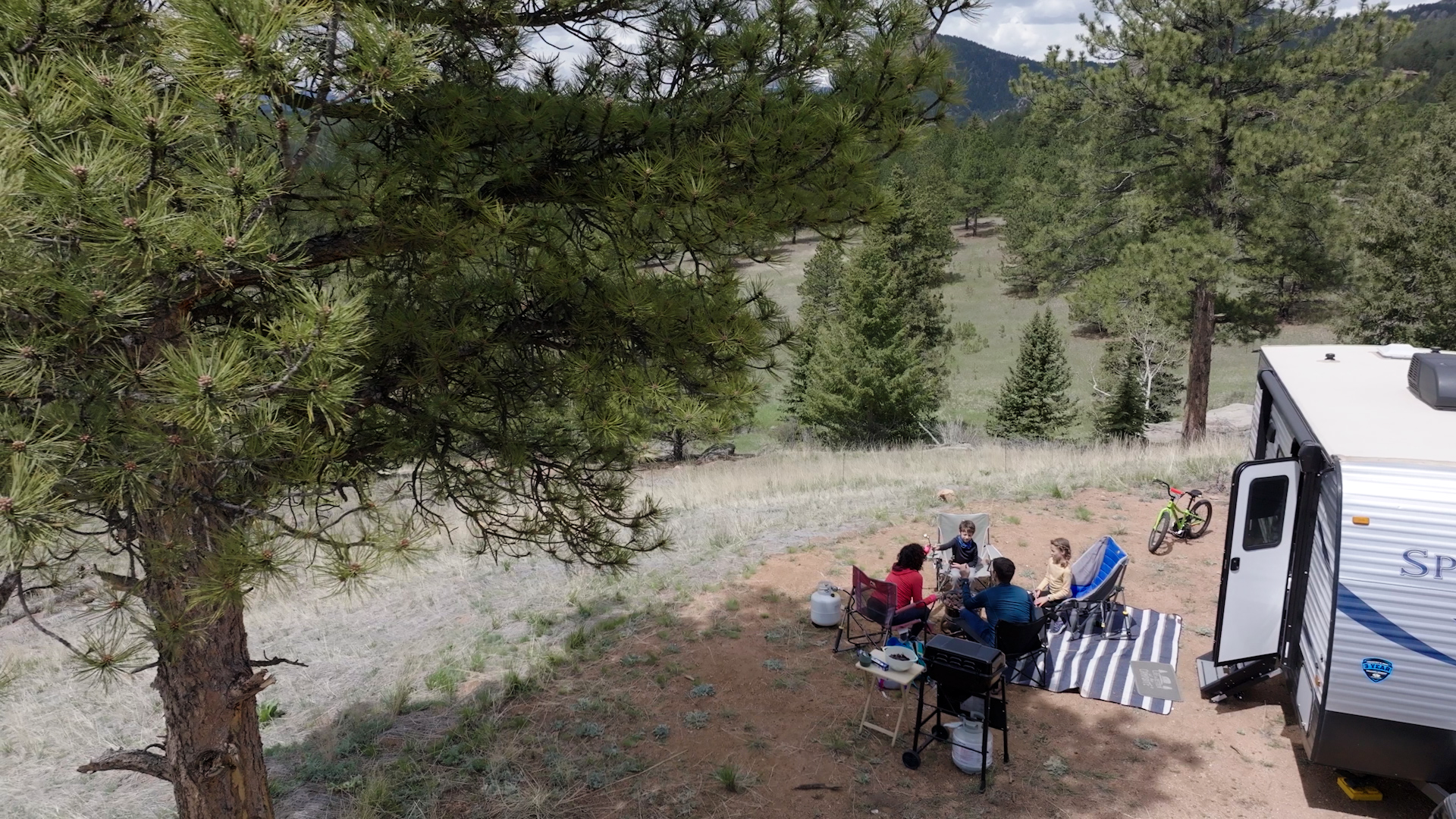 Getting off the grid is easy with an RV.