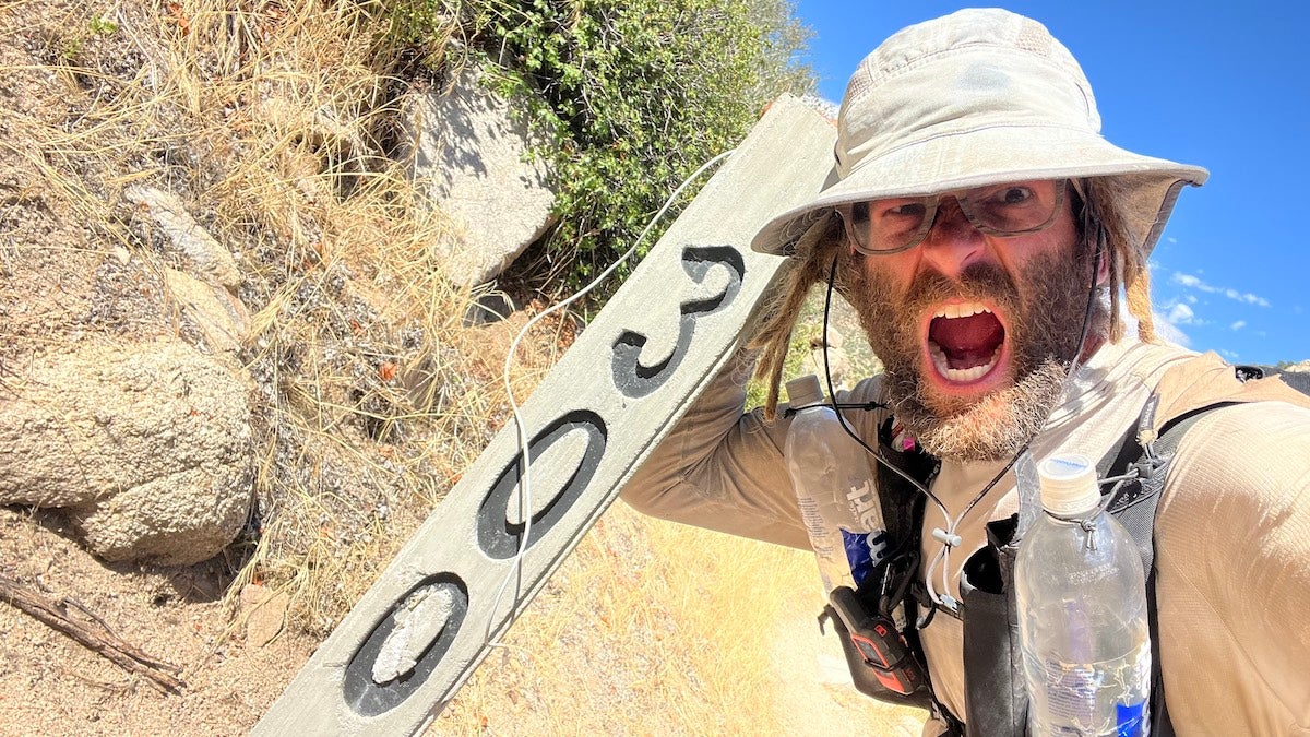 Nick Fowler Just Smashed the PCT's Overall Speed Record—While Carrying His Own Gea