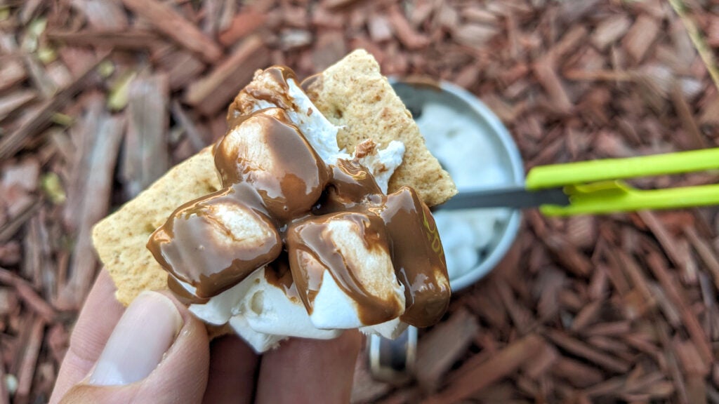 This Easy S’mores in a Cup Recipe Cooks on Any Camp Stove
