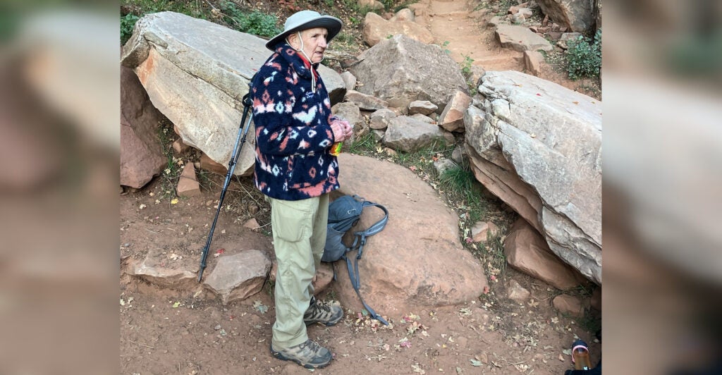 NextImg:This 92-Year-Old Just Became the Oldest Person to Hike the Grand Canyon Rim-to-Rim