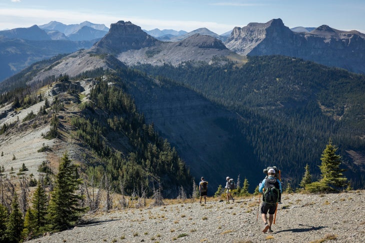 Hikers on the GDT