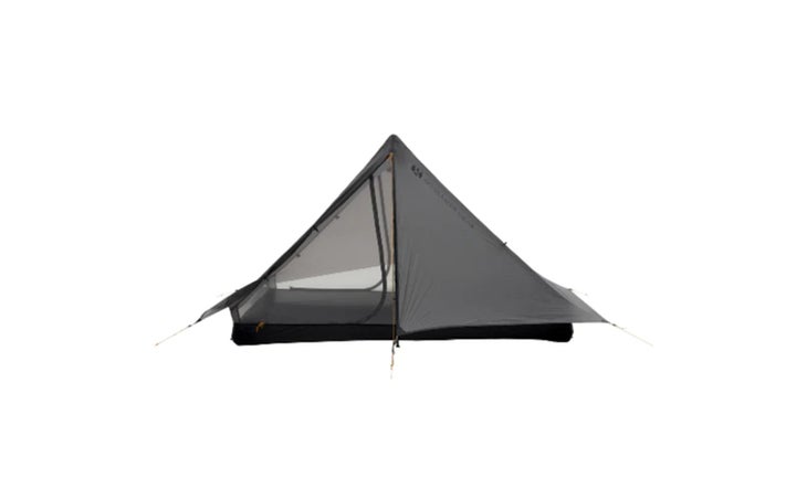 Gray ultralight tent