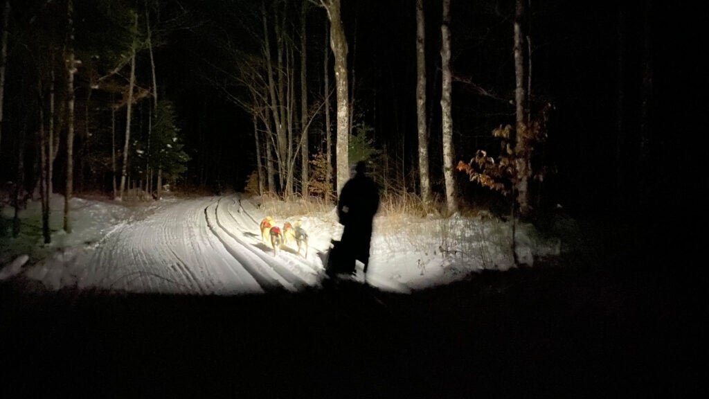 NextImg:This Headlamp Has the Chops to Keep Up With a Professional Dogsledder