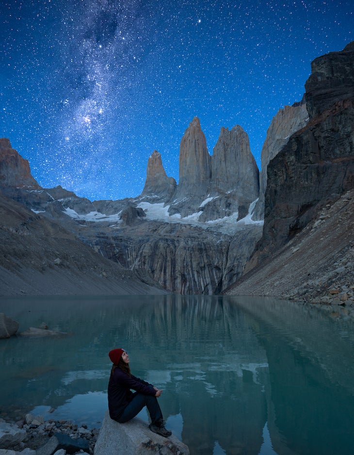 o circuit patagonia with the milky way