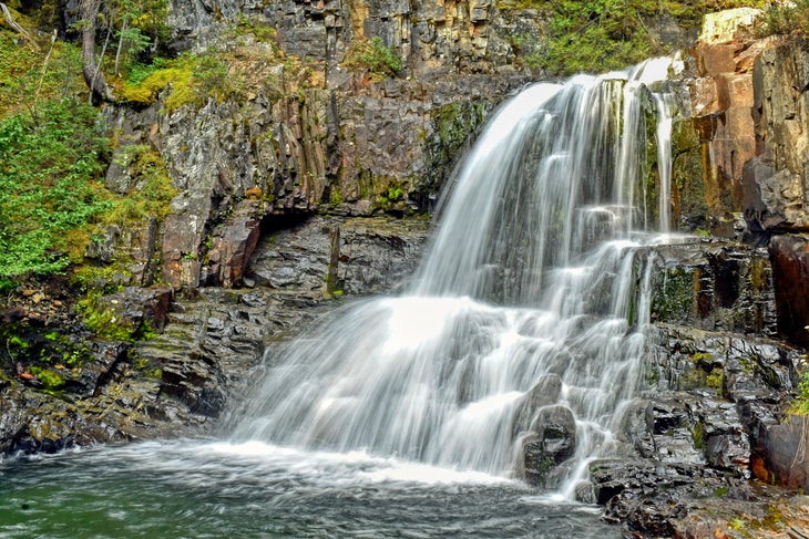 Oh be Joyful Creek falls, waterfall in Colorado