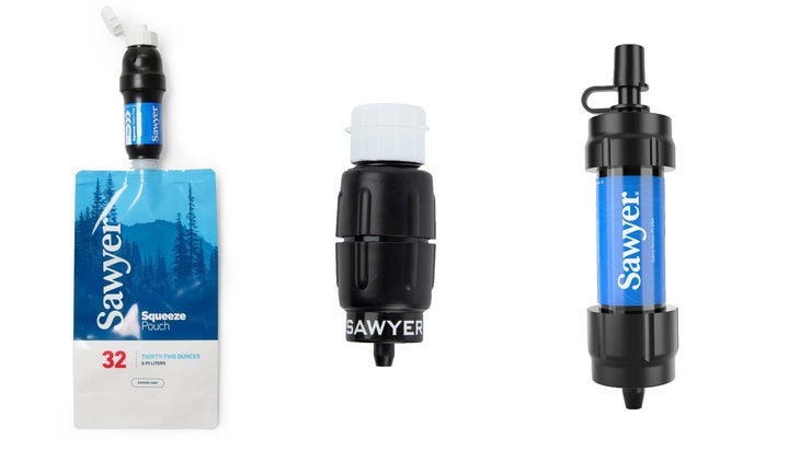 The Sawyer Squeeze, Mini, and Micro