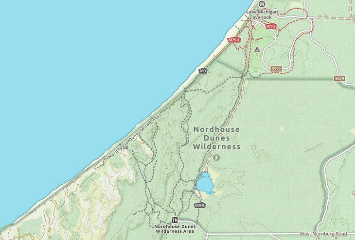 nordhouse dunes beach camping