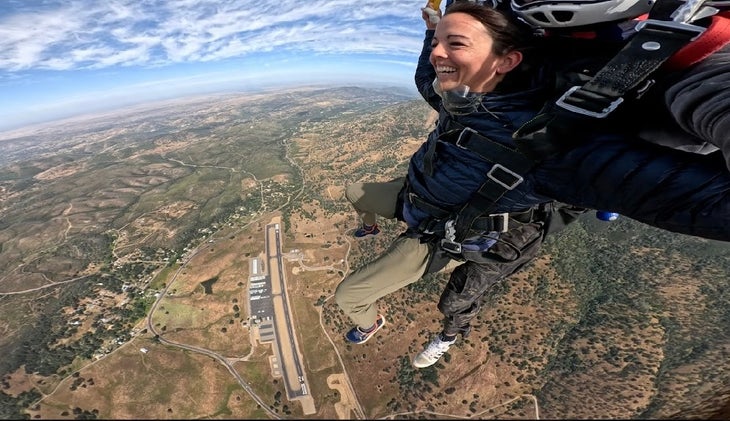 Author with Skydive Yosemite - Skydive Yosemite