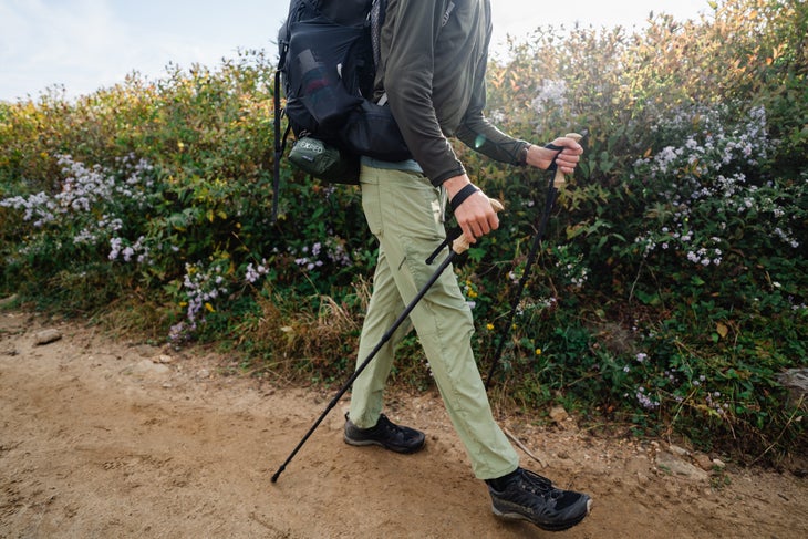 Hiking pants on the Art Loeb Trail