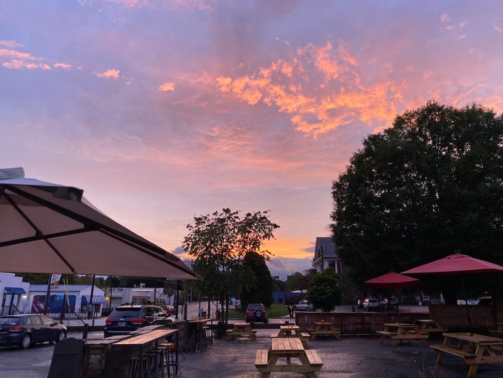 asheville trail town