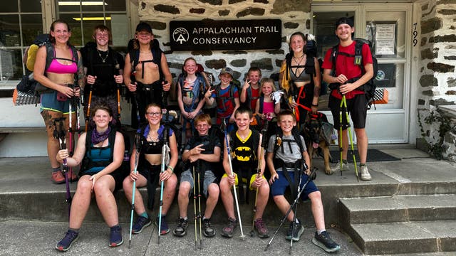 This Mom Thru-Hiked 2,000 Miles With Her 13 Children. It Wasn't Easy.