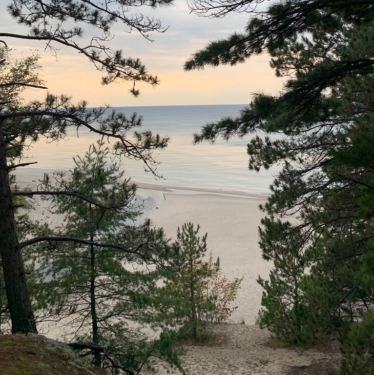 view from beaver creek campground